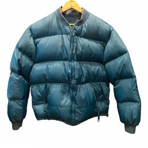REI Vintage Puffer Jacket Coat 80% Goose Down M